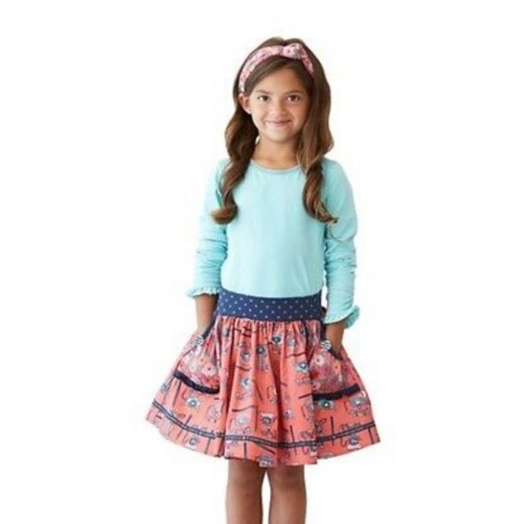 Matilda Jane Hold the Phone twirl skirt - Picture 2 of 6